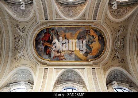 Italie, Rome, chiesa dell'Arciconfraternita delle sante stimmate di San Francesco Banque D'Images