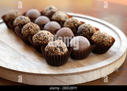 Chocolats Hazel Mountain, Galway City, Comté de Galway, Irlande Banque D'Images