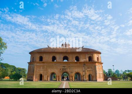 Le Rang Ghar historique d'Assam. Banque D'Images