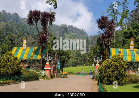 26 octobre 2009 le jardin botanique du gouvernement à Udhagamandalam Ooty a été aménagé en 1847 par le marquis de Tweeddale ; Tamil Nadu ; Inde Banque D'Images