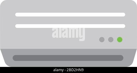 Illustration de l'icône vectorielle AC ( climatiseur) Illustration de Vecteur