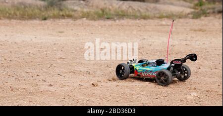 tournoi de voiture rc sur circuit de course Banque D'Images