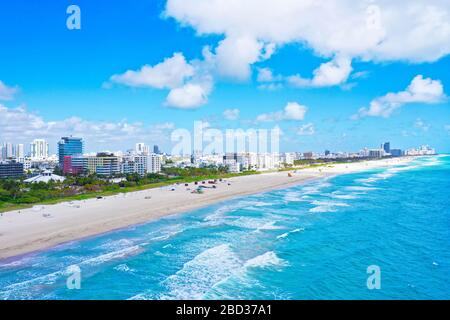 Miami Beach South Beach Banque D'Images