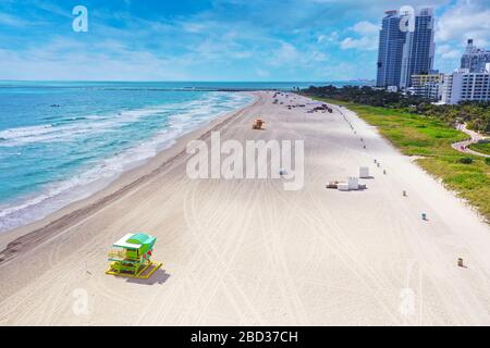 Miami Beach South Beach Banque D'Images