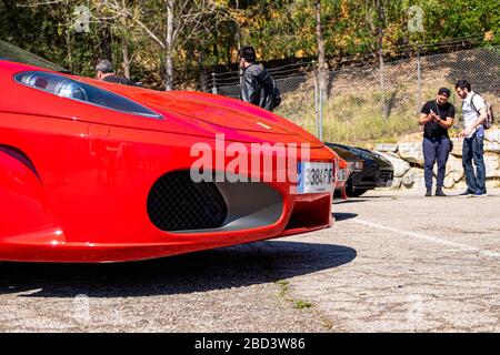 Avril 2017 : Esprit Montjuic au circuit de Barcelone Catalunya, Catalogne, Espagne. Banque D'Images