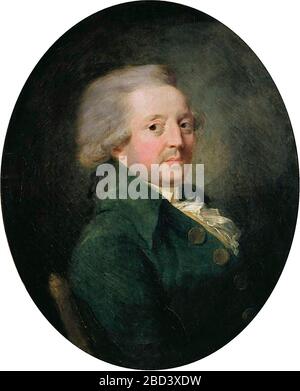 Portrait de Marquis de Condorcet (1743-1794) Banque D'Images