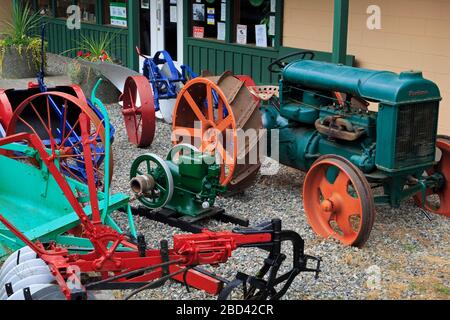 B. C. Farm Museum, Fort Langley, région de Vancouver, British Columbia, Canada Banque D'Images