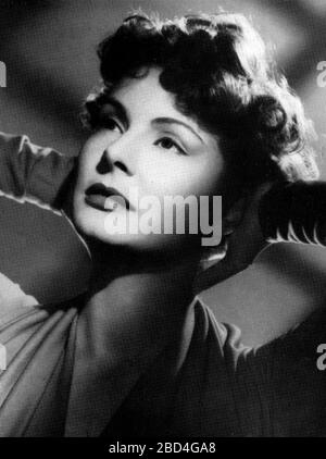 L'actrice italienne Nora Vismati CA. 1954 Banque D'Images