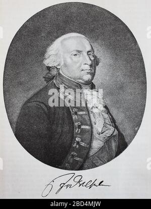 Friedrich Wilhelm II, 25 septembre 1744 - 16 novembre 1797, était roi de Prusse, Margrave de Brandebourg et électeur du Saint Empire romain de 1786 à sa mort / Friedrich Wilhelm II 25. Septembre 1744 - 16. Novembre 1797, War von 1786 bis zu seinem Tod König von Preußen, Markgraf von Brandenburg und Kurfürstendamm des Heiligen Römischen Reiches, Historisch, Digital amélioré reproduction d'un original du XIXe siècle / digitale Reproduktion einer Originalvoraus dem 19. Jahrhundert Banque D'Images