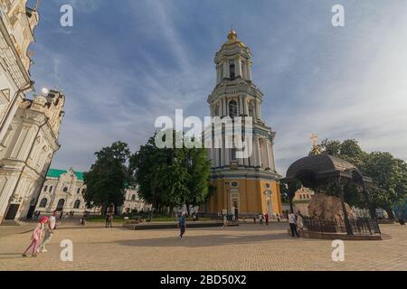 Kiev. Ukraine - 18 mai 2019: Kiev Pechersk Lavra. Cathédrale de la Dormition Banque D'Images