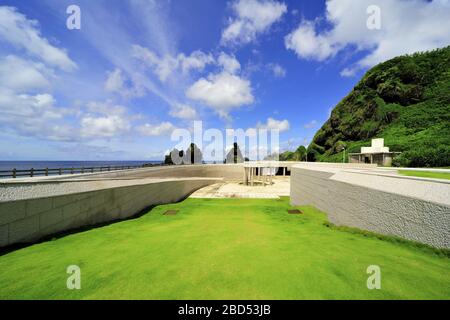 Photo panoramique de Green Island Taiwan Banque D'Images