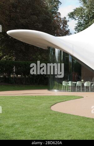 Zaha Hadid Architects Restaurant Serpentine Sackler Gallery, West Carriage Drive, Londres, Banque D'Images