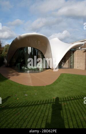 Zaha Hadid Architects Restaurant Serpentine Sackler Gallery, West Carriage Drive, Londres, Banque D'Images