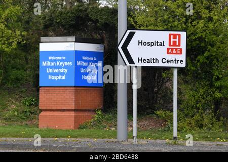 Hôpital universitaire Milton Keynes 2020 Banque D'Images