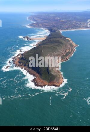 Photos aériennes de la péninsule de vol à Plettenberg Bay Banque D'Images