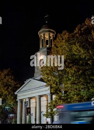 United First Parish Church Unitarian à Quincy Center Massachusetts Banque D'Images