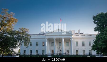 Maison Blanche, Washington DC, USA Banque D'Images