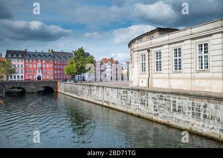 Belle ville de Copenhague au Danemark Banque D'Images