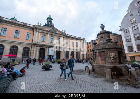 Le Musée du Prix Nobel à Stockholm, Suède, Europe Banque D'Images