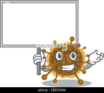 Une icône de style négarnavicota mascotte apporte un tableau Illustration de Vecteur