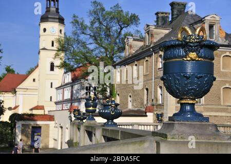 Pszczyna, Voivodeship silésien, Pologne Banque D'Images