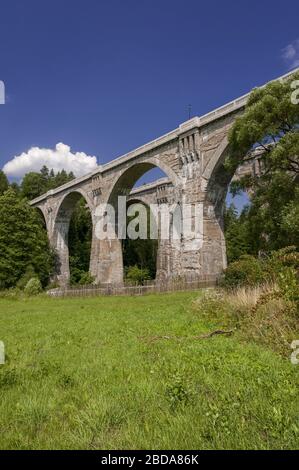 Ponts Stanczyki. Stanczyki, Voivodeship Warmian-Masurien, Pologne. Banque D'Images