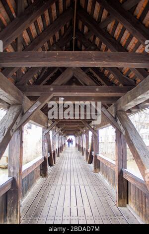 Pont du Hantman de Nuremberg. Banque D'Images