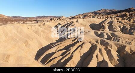 Dans Zabriskie Point Death Valley National Park, California, United States. Banque D'Images