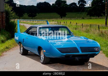 1970 Plymouth Superbird, une voiture de muscle américaine classique Banque D'Images