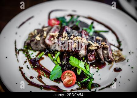 Steak de boeuf Banque D'Images