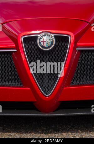 Alfa Romeo 8 C Competizione à Brooklands Motorsport Day Banque D'Images