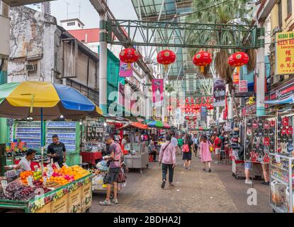 Petaling Street (Jalan Petaling), Chinatown, Kuala Lumpur, Malaisie Banque D'Images