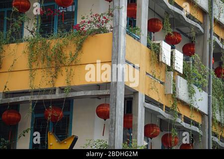 bâtiments de la ville da nang au vietnam Banque D'Images