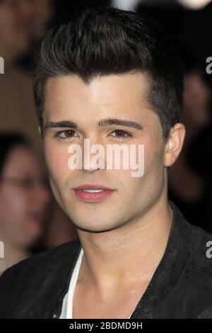 22 février 2012, Los Angeles, CA, États-Unis: LOS ANGELES - 22 FÉVRIER: Spencer Boldman à la première ''John carter'' au Regal LA Live le 22 février 2012 à Los Angeles, CA 12 (Credit image: © Kay Blake/ZUMA Wire) Banque D'Images