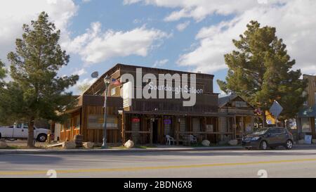 Old Sourdough Saloon dans Beatty - BEATTY, USA - Le 29 mars 2019 Banque D'Images