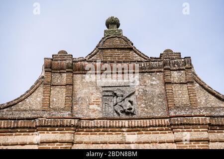 Détail de l'Arco de Medina à Arévalo, Castille et León, Espagne Banque D'Images