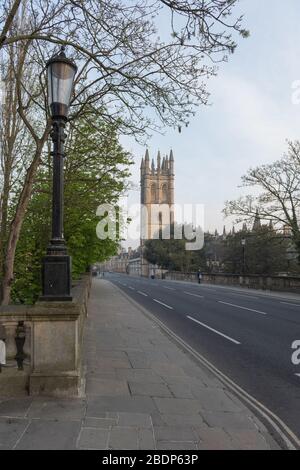 Tour de Magdalen College, Oxford Pont-de-la-Madeleine et. Banque D'Images