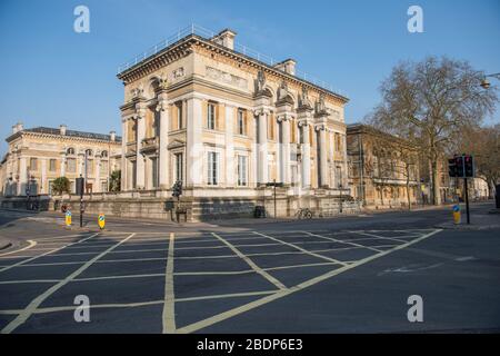 L'Institut Taylor (Taylorian) et le musée Ashmolean, Beaumont Street, Oxford Banque D'Images
