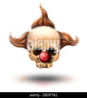 un clown restera toujours un clown Banque D'Images