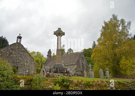 Église Balquhidder, Stirling, Highlands, Écosse Banque D'Images