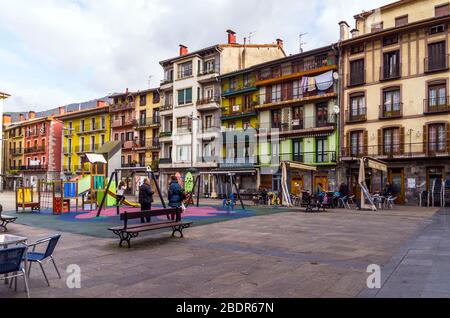 Plaza de Tolosa. Guipúzcoa. País Vasco. España Banque D'Images