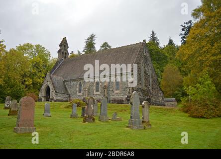 Église Balquhidder, Stirling, Highlands, Écosse Banque D'Images