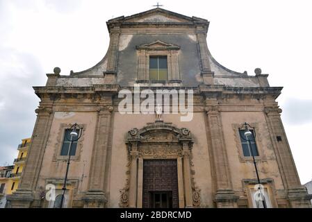 église de Saint-Michel l'Archange Sciacca Sicile Italie Banque D'Images