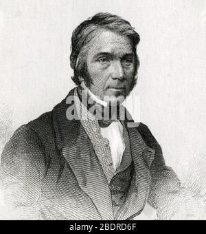 THOMAS CARLYLE (1795-1881) historien anglais, mathématicien, traducteur vers 1850 Banque D'Images