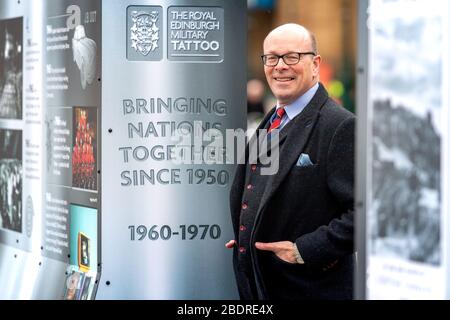 Royal Edinburgh Military Tattoo producteur David Allfrey Banque D'Images