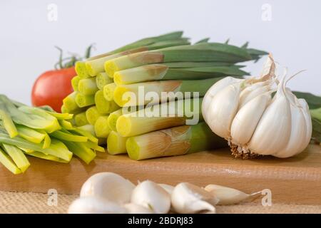 Ciris ( çiriş) plantes fleuries de la famille des Aschodelaceae, surtout Aschodelus ramosus et Aschodelus albus.Aschodelus aestivus L Banque D'Images