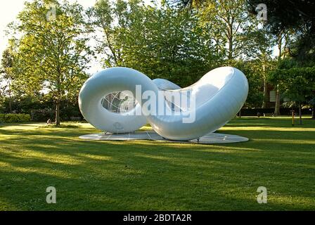 Pavillon du triomphe Pavillon de la paix, jardins du musée, Cambridge Heath Road, Londres E2 par Atelier Zundel Cristea AZC Architecte Banque D'Images