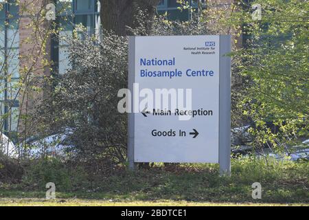 Centre national de bioéchantillonnage NHS MK Banque D'Images