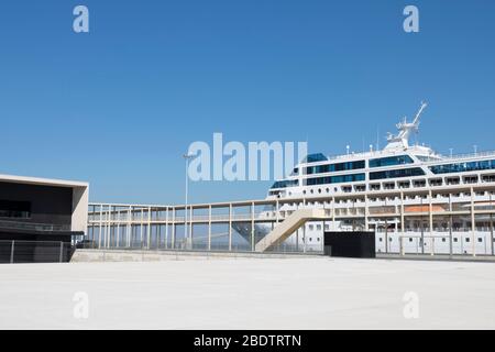 Croisière à Sirena au terminal de croisière de Lisbonne, Portugal Banque D'Images