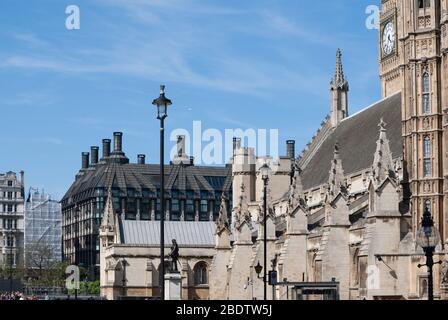 Palais de Westminster Portcullis House, Westminster, Londres SW1 par Charles Barry et Augustus Pugin Michael Hopkins Banque D'Images